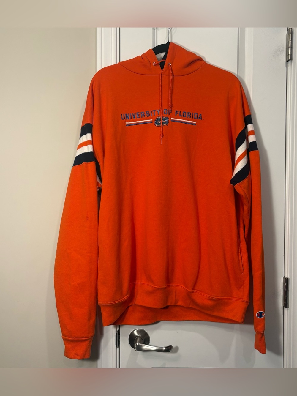 Champion Florida Gators NCAA Football Vintage Embroidered Hoodie Size Adult XL